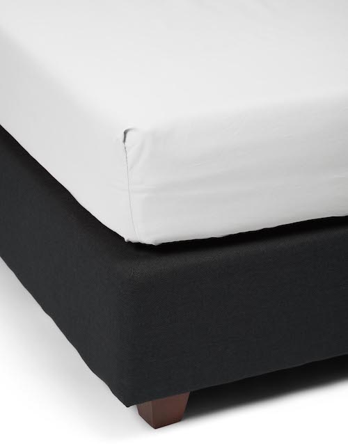 Essenza Minte White Hoeslaken Satijn