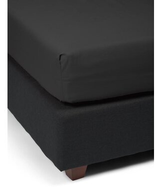 Essenza Essenza Minte Anthracite Topper Hoeslaken Satijn