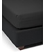 Essenza Minte Anthracite Topper Hoeslaken Satijn