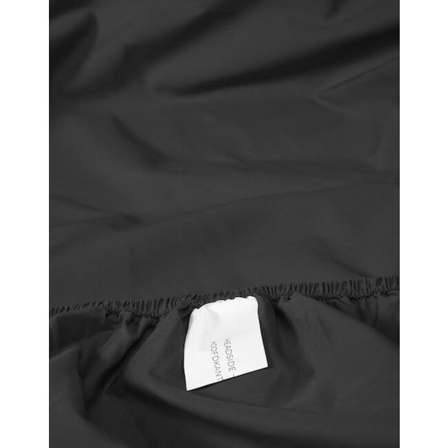 Essenza Minte Anthracite Topper Hoeslaken Satijn