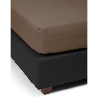 Essenza Minte Cafe Noir Topper Hoeslaken Satijn
