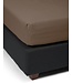Essenza Minte Cafe Noir Topper Hoeslaken Satijn