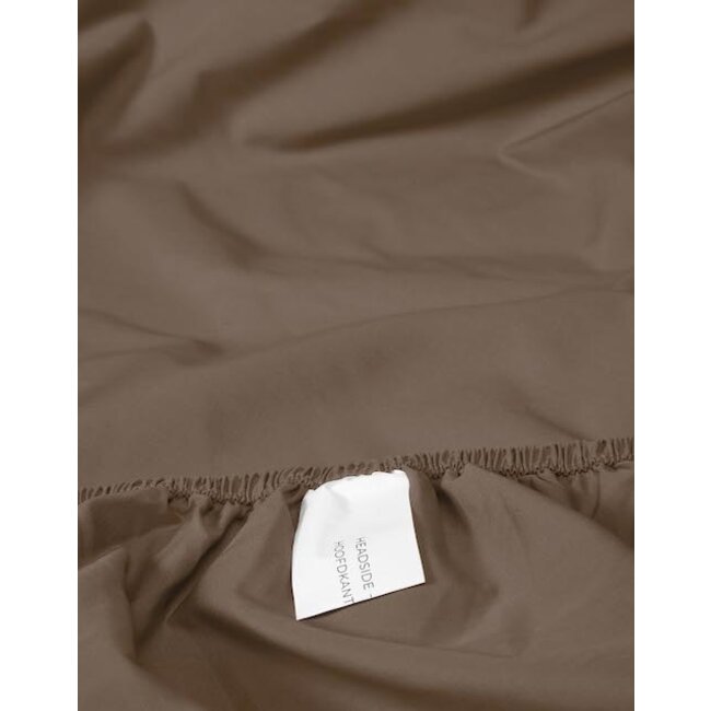 Essenza Minte Cafe Noir Topper Hoeslaken Satijn