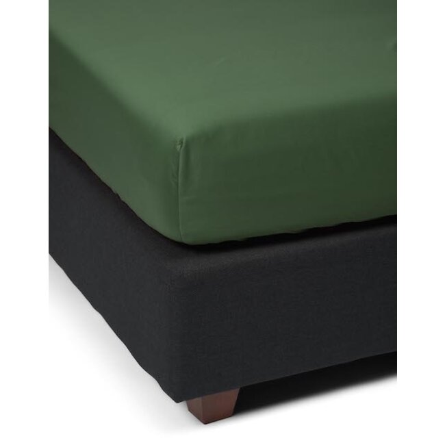 Essenza Satin Hoeslaken Moss