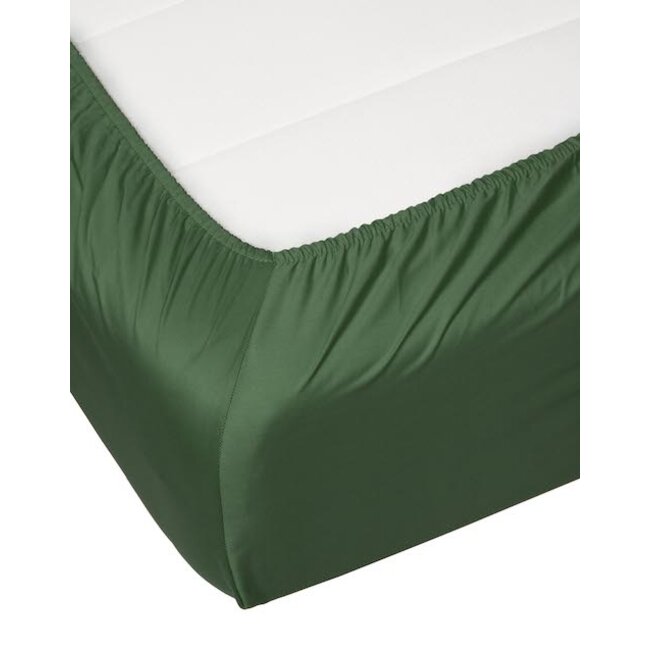 Essenza Satin Hoeslaken Moss