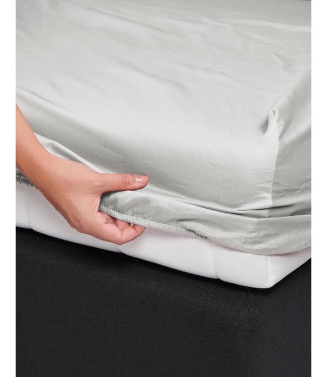 Essenza Satin Hoeslaken Silver