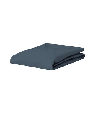 Essenza Essenza Satin Hoeslaken Stone blue