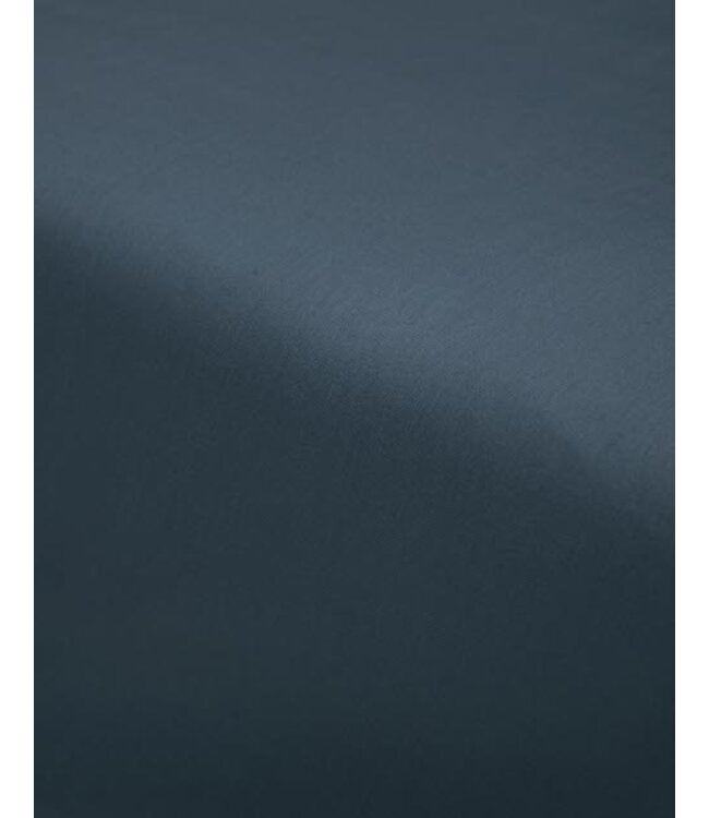 Essenza Satin Hoeslaken Stone blue