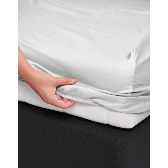 Essenza Satin Hoeslaken White