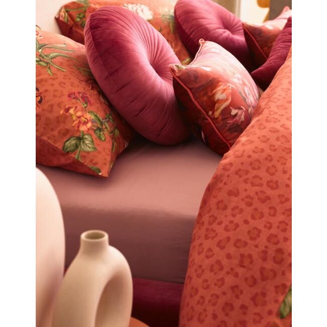 Essenza Satin Hoeslaken Woodrose
