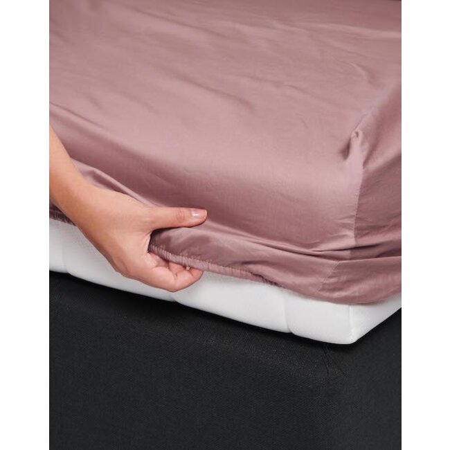 Essenza Satin Hoeslaken Woodrose