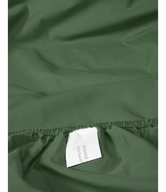 Essenza Premium Percale Hoeslaken Moss