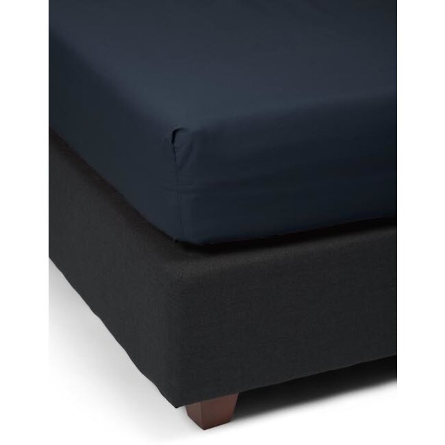Essenza Premium Percale Hoeslaken Nightblue