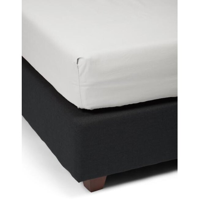 Essenza Premium Percale Hoeslaken Silver