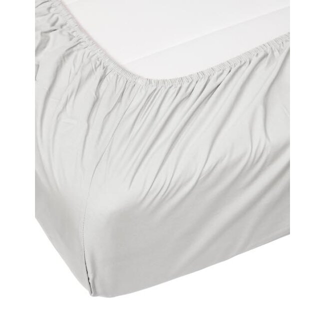 Essenza Premium Percale Hoeslaken Silver