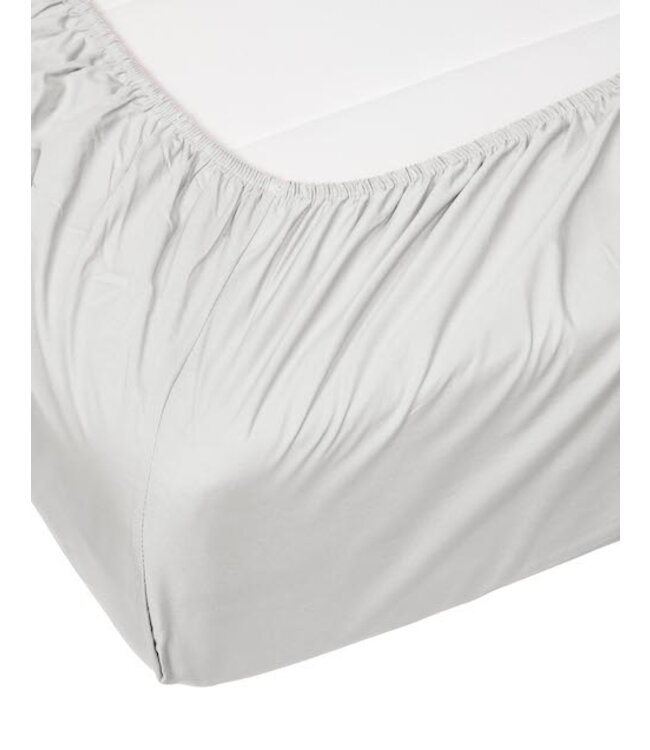 Essenza Premium Percale Hoeslaken Silver