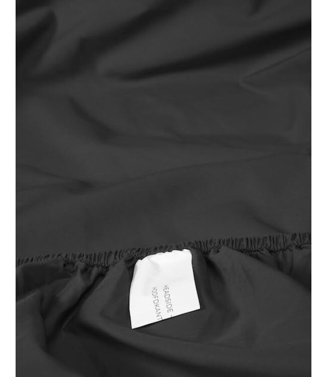 Essenza Premium Percale Hoeslaken Anthracite