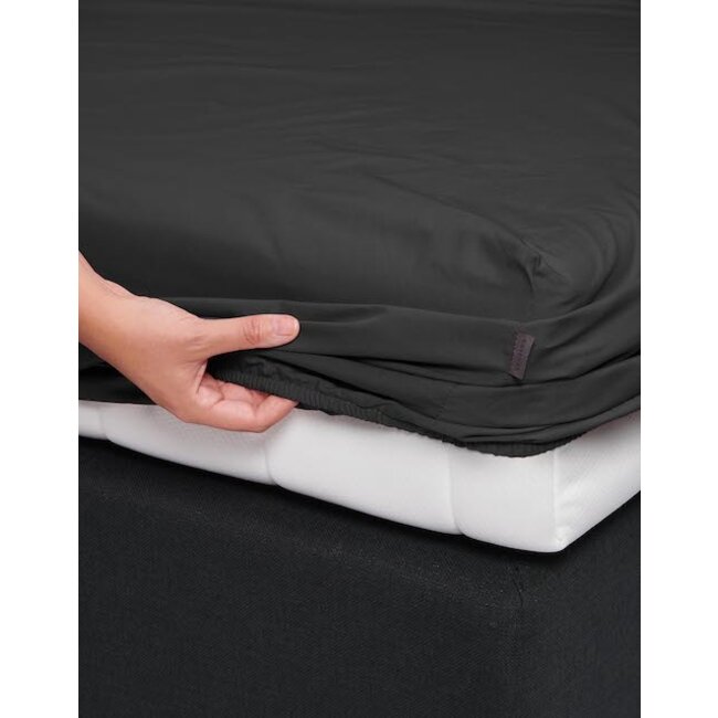 Essenza Premium Percale Hoeslaken Anthracite