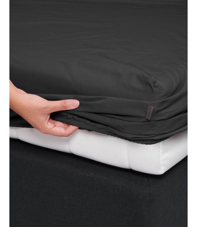 Essenza Premium Percale Hoeslaken Anthracite