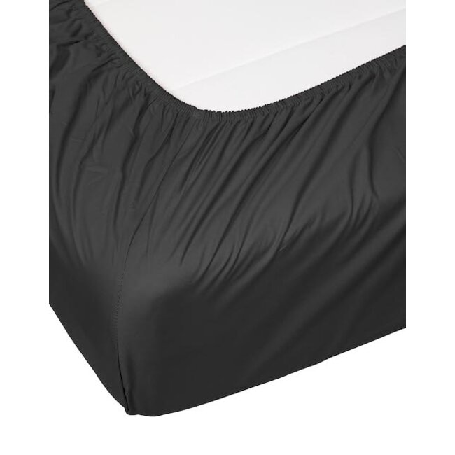 Essenza Premium Percale Hoeslaken Anthracite