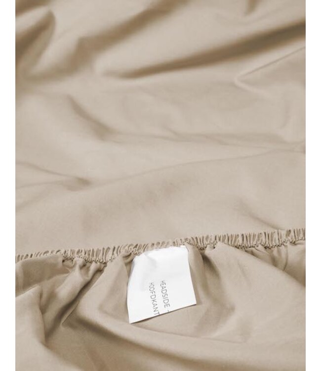 Essenza Premium Percale Hoeslaken Cement