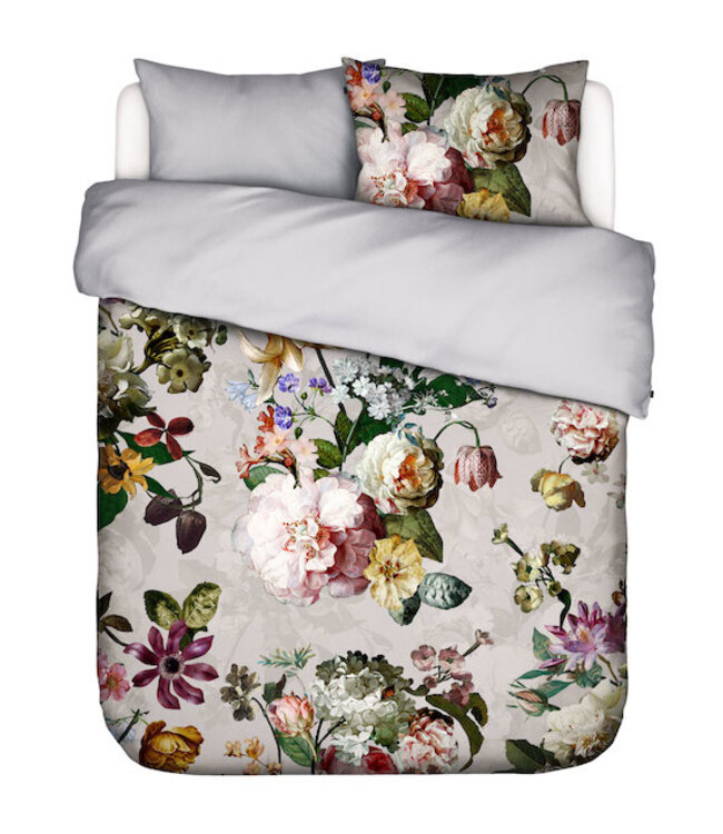 Essenza Fleur Grey Dekbedovertrek