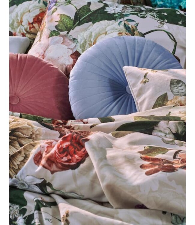 Essenza Fleur Grey Dekbedovertrek