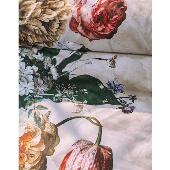 Essenza Fleur Grey Dekbedovertrek