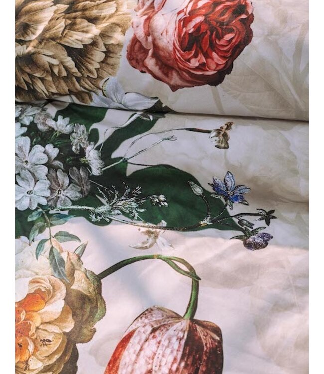 Essenza Fleur Grey Dekbedovertrek