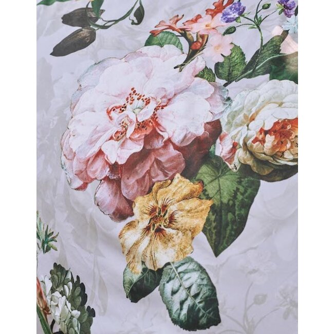 Essenza Fleur Grey Dekbedovertrek