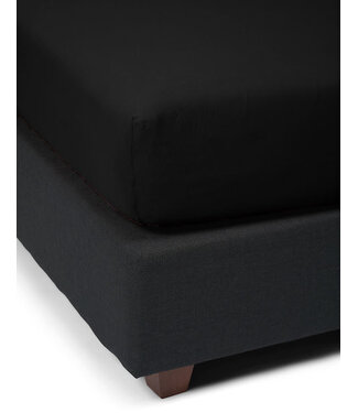 Essenza Essenza The Perfect Organic Jersey Hoeslaken Black