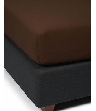 Essenza Essenza The Perfect Organic Jersey Hoeslaken Chocolate