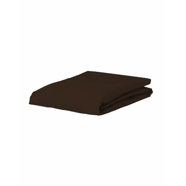 Essenza The Perfect Organic Jersey Hoeslaken Chocolate