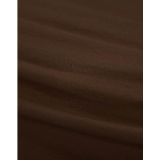 Essenza The Perfect Organic Jersey Hoeslaken Chocolate