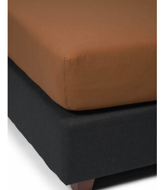 Essenza Essenza The Perfect Organic Jersey Hoeslaken Leather brown