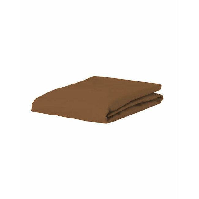 Essenza The Perfect Organic Jersey Hoeslaken Leather brown