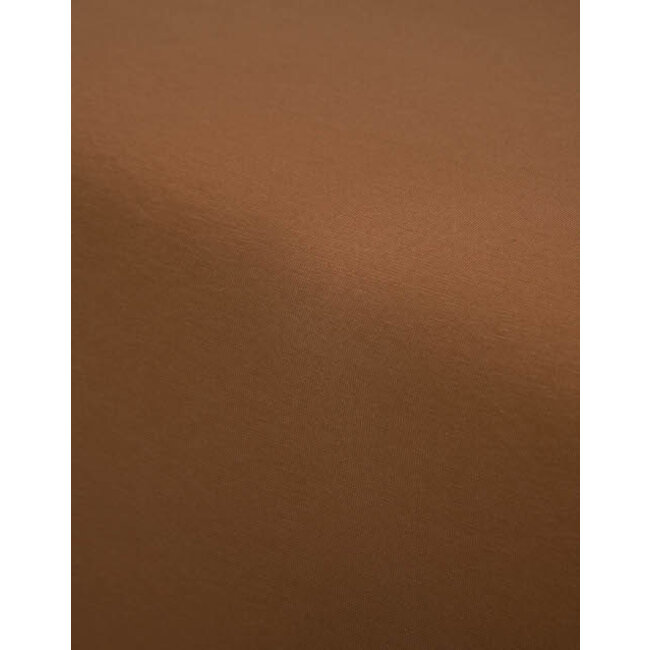 Essenza The Perfect Organic Jersey Hoeslaken Leather brown