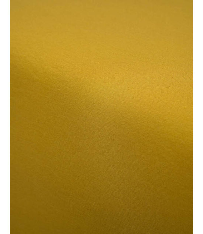 Essenza The Perfect Organic Jersey Hoeslaken Mustard