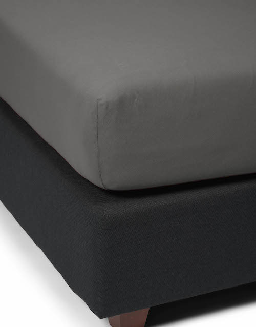 Essenza The Perfect Organic Jersey Hoeslaken Steel grey