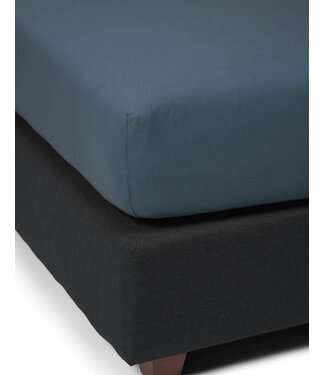 Essenza Essenza The Perfect Organic Jersey Hoeslaken Stone blue