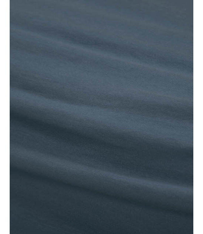 Essenza The Perfect Organic Jersey Hoeslaken Stone blue