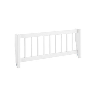 Lifetime wit gelakt smal bedfront met spijlen wit