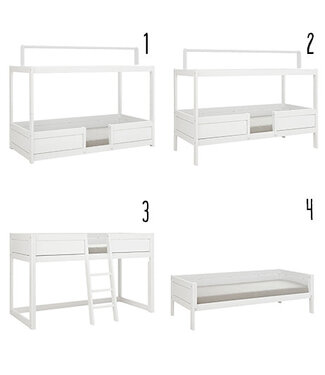 Lifetime Lifetime 4-in-1 bed met dakframe voor stofdak