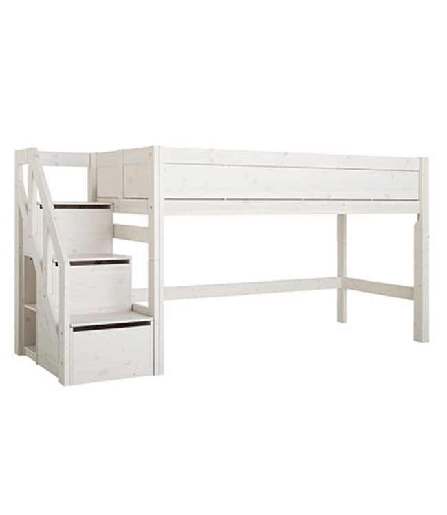 Lifetime halfhoogslaper met trapkast