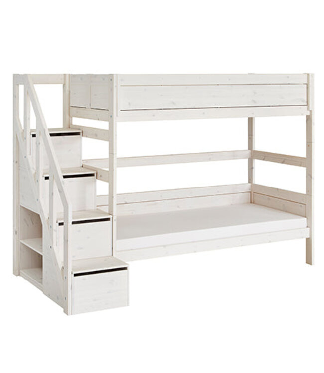 Lifetime stapelbed met trapkast