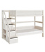 Lifetime stapelbed met trapkast