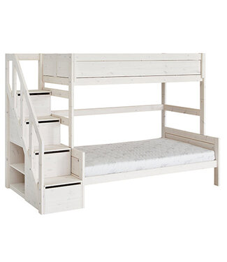 Lifetime Lifetime stapelbed family 90-120 met trapkast