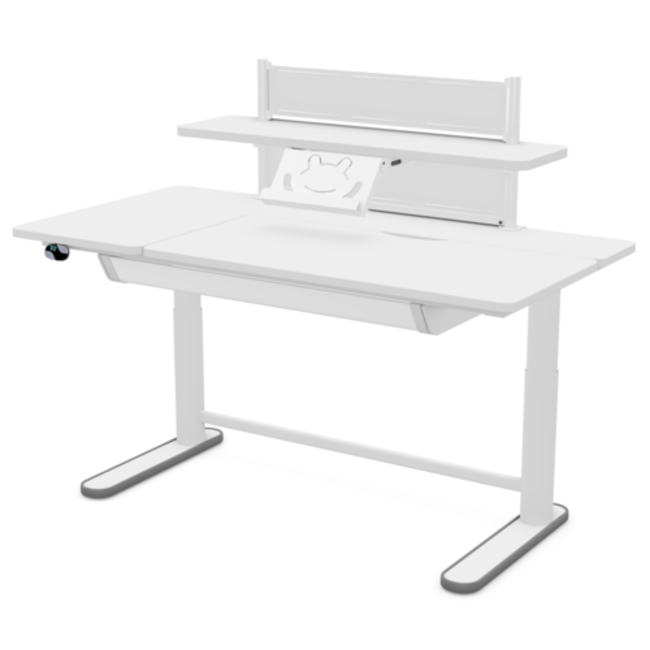 Lifetime ergo-l electr. verstelbaar bureau/ l. flip deel