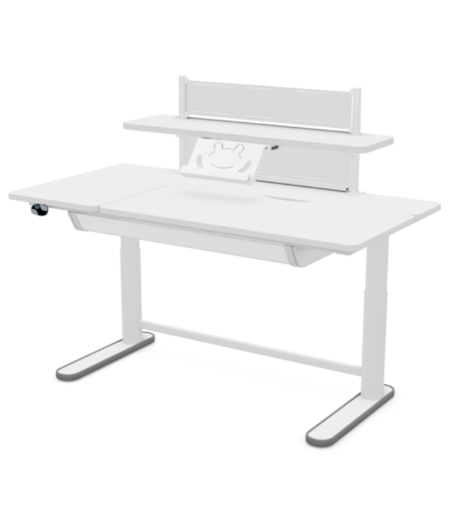 Lifetime ergo-l electr. verstelbaar bureau/ l. flip deel