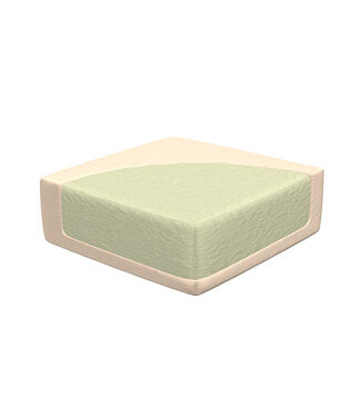 Lifetime Lifetime matras basic met katoenen matrashoes